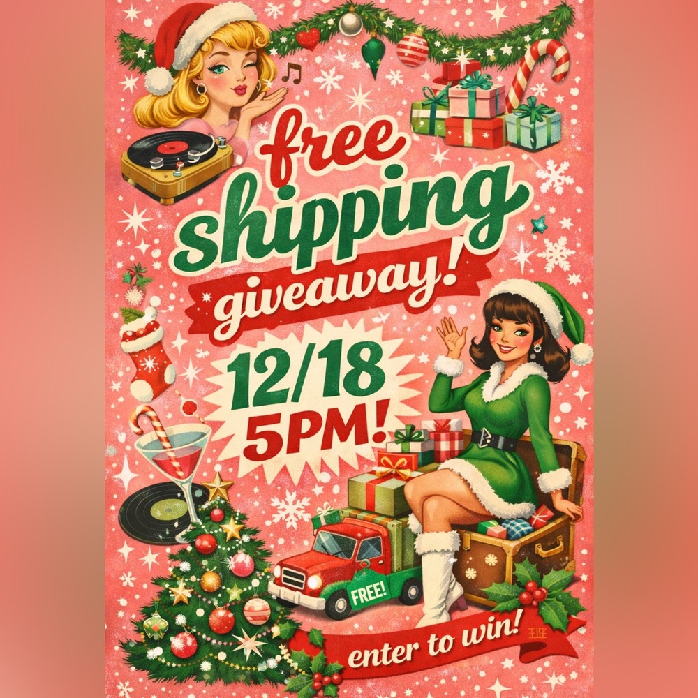 FREE shipping giveaway!✨
